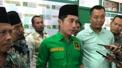 Jadug Trimulyo Ainul Amri saat ikut penjaringan bapaslon di DPC PPP Jepara beberapa waktu lalu.