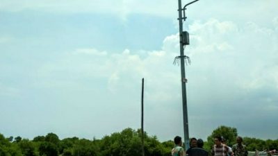 Salah satu Penerangan Jalan Umum (PJU) di Kecamatan Kedung Kabupaten Jepara.