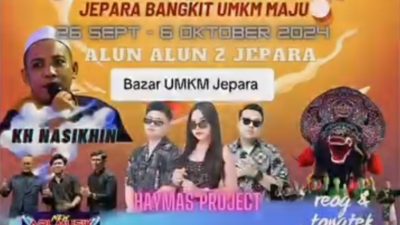 Hiporia 100 UMKM Jepara Resmi Digelar, Cek Tanggal dan Lokasinya