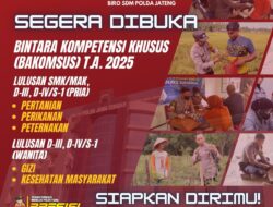 Pendaftaran Bakomsus Bintara Polri RESMI Dibuka, Lulusan SMA Boleh Daftar, Simak Jadwal, Cara Daftar dan Persyaratan