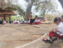 Puluhan Siswa SD N 1 Ujungwatu Diajak ke Benteng Portugis, Upaya Kenali dan Cintai Cagar Budaya di Jepara