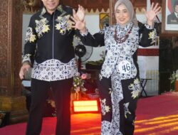 Penampakan Batik Wuni dan Kura-kura yang Simple Look ala Edy Marwoto, Diganjar Busana Terbaik Lomba Fashion Show Hari Ibu