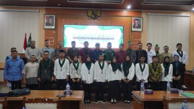 Inilah para pengurus baru HMI Cabang Kudus periode 2034-2025 yang dilantik di Gedung Shima Komplek Setda Jepara, Minggu (29/12/2024).