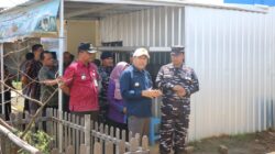 Suasana penetapan Desa Kedungmalang Kecamatan Kedung Jepara sebagai percontohan Kampung Bahari Nusantara TNI AL, Selasa (7/1/2024).