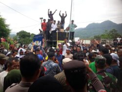 Ratusan Warga Demo Tolak Tambang Galian C di Desa Sumberrejo Donorojo, Picu Bencana Hingga Ancam Eksistensi  300 Hektare Sawah