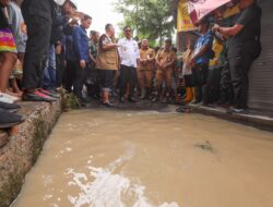 BOCORAN Solusi Banjir di Limbangan Kulon Brebes, Peninggian Parapet di Sungai Sigeleng