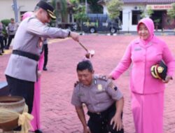 Kapolsek Keling Naik Pangkat Pengabdian, dari AKP Menjadi Kompol