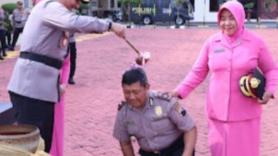 Kapolsek Keling Naik Pangkat Pengabdian, dari AKP Menjadi Kompol