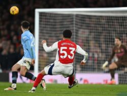 Hasil Arsenal vs Man City 5-1, The Gunners Meledak, Lewis-Skelly “Ejek” Haaland dengan Selebrasi Zen Miliknya