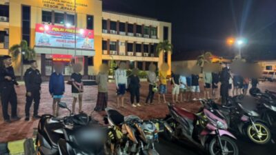 Perang Air Belasan Remaja di SPBU Batealit dan Perempatan Bergat Krapyak Jepara Saat Malam Ramadan Digagalkan, Ini Barang yang Diamankan Polisi