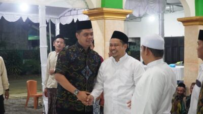 Doa Zaronah untuk Bupati Witiarso Utomo saat Gelar Safari Ramadhan Perdana di Kampung Halamannya Bandungharjo Donorojo