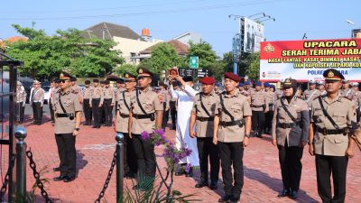 Gerbong Mutasi Polres Jepara Bergerak, Kasat Lantas Hingga Kapolsek Kota Diganti