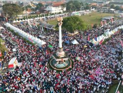 Peserta Mlaku Bareng Membludak, Sekda Jepara Sampaikan Permohonan Maaf