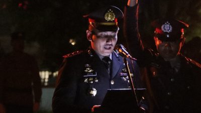 Dini Hari, Bupati Jepara Ikuti Apel Kehormatan dan Renungan Suci HUT RI ke-80 di TMP Giri Dharma, Dipimpin Kapolres