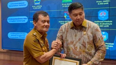 Jateng Raih Penghargaan Provinsi Terbaik Program Penyediaan Perumahan