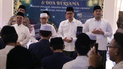 Ribuan Jemaah Padati Masjid Annuur, Bupati Hadiri Jepara Berselawat di Bangsri