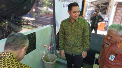 Desa Clering Dikucuri Progam Sarana Air Bersih, Hasil Kolaborasi Pemkab Jepara dan Swasta