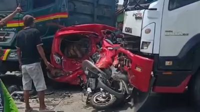 KRONOLOGI Kecelakaan Karambol di Jalur Pantura Demak, Libatkan 5 Kendaraan