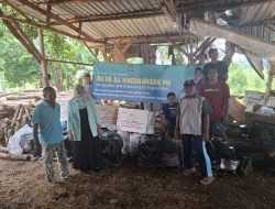 Tinjau Pembangunan Kampung Nelayan Merah Putih Bumiharjo, Hindun Anisah Serahkan Mesin Penggerak Diesel