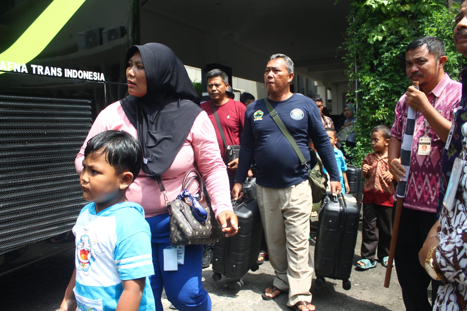 19 KK Transmigran Jateng Dilepas ke Indonesia Timur, Dapat Lahan 1 Hektare, Rumah Hingga Bekal Hidup 1 Tahun