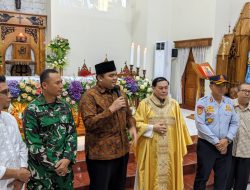 Natal di Jepara Aman, Umat Kristiani Ibadah dengan Khidmat