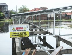 Pantura Demak Diproyeksikan Tanpa Rob, Pompa Air Tenaga Surya Dipasang di Pesisir Sayung
