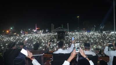 Gus Iqdam Putihkan Alun-alun Jepara, Doakan Ini untuk HUT ke-477