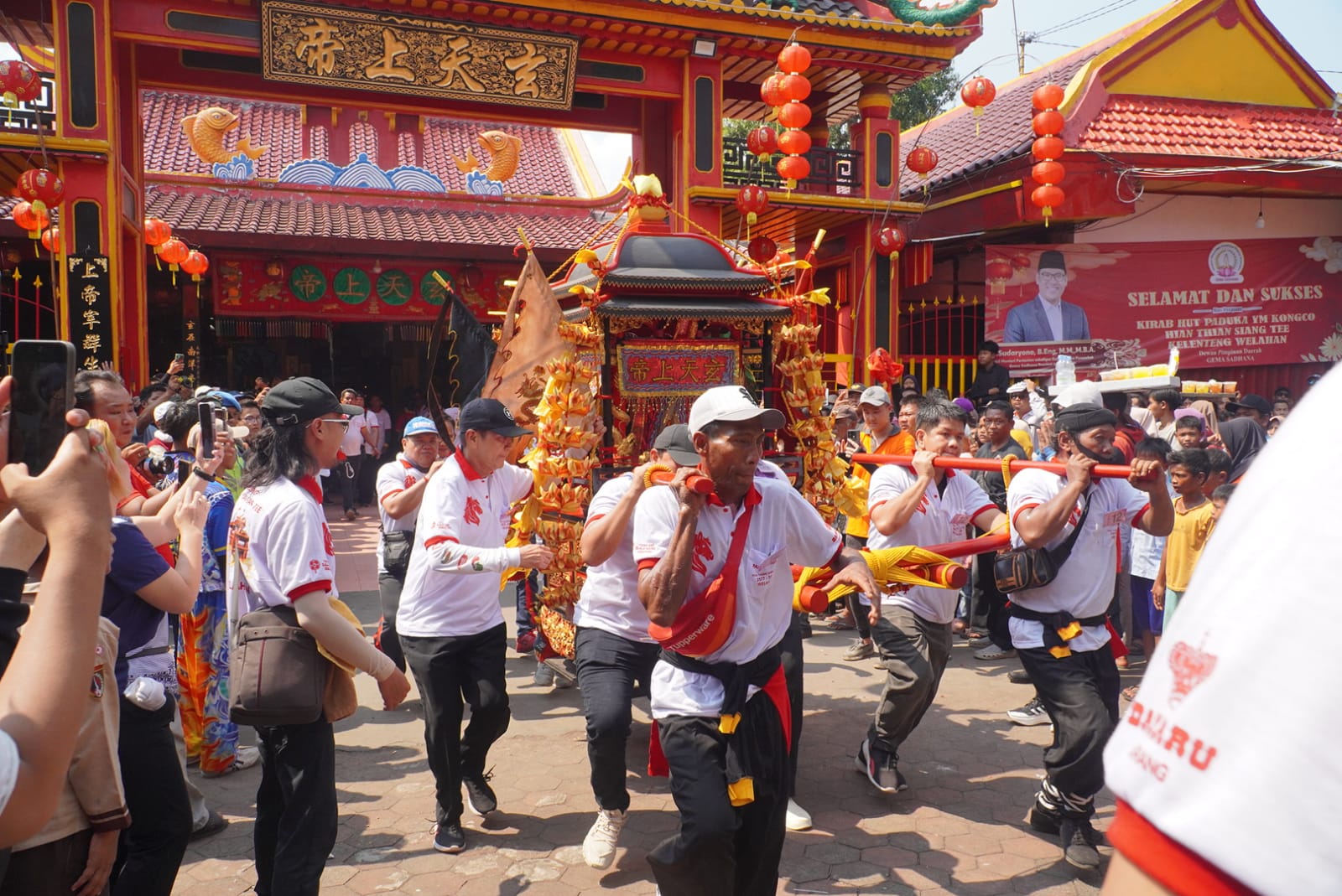 Kirab 32 Kelenteng Jawa Luar Jawa Perkuat Budaya Jepara, Pecinan Welahan Terus Ditata 
