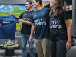 3 Warga Perancis Ini Bebersih Sungai Lintas Provinsi di Indonesia, Kampanye Run for Rivers