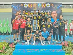 Jateng Kawinkan Gelar Juara Liga Sepak Takraw 