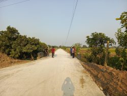 Jepara Selatan Menyala, Jalan Gidanglo–Guwosobokerto yang Rusak 14 Tahun Kini Dibeton 
