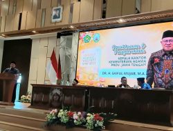 Kepala Kanwil Kemenag Jateng Dorong Penghulu Jadi Penulis dan Pendokumentasi Peristiwa Nikah