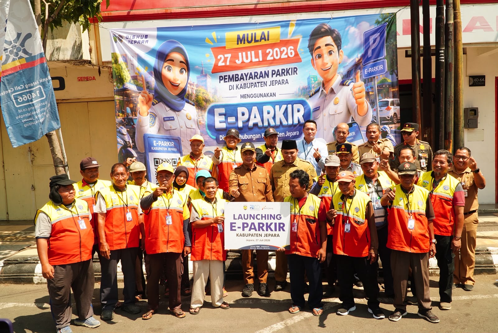 Pecinan Jepara Jadi Percontohan E-Parkir, Tekan Pungli dan Kebocoran PAD