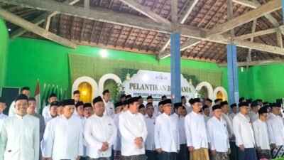 Lantik 9 Ranting NU se-Batealit yang Dilantik, Rais Syuriah PCNU Jepara: Jangan Tidur di Rumah ...