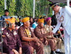 Serma Veteran Eks Timtim Terharu Merah Putih Berkibar di Alun-alun Jepara