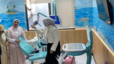 PENAMPAKAN Gedung Baru Medina Dental Clinic Jepara, Senyaman Hotel dan Lebih Ramah Anak