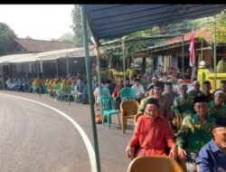 Warga Bulungan Pakisaji Gelar Syukuran, Akses Jalan Sentra Mebel Mulus