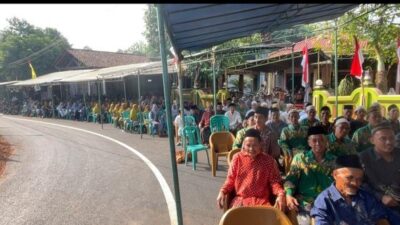 Warga Bulungan Pakisaji Gelar Syukuran, Akses Jalan Sentra Mebel Mulus