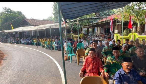 Warga Bulungan Pakisaji Gelar Syukuran, Akses Jalan Sentra Mebel Mulus