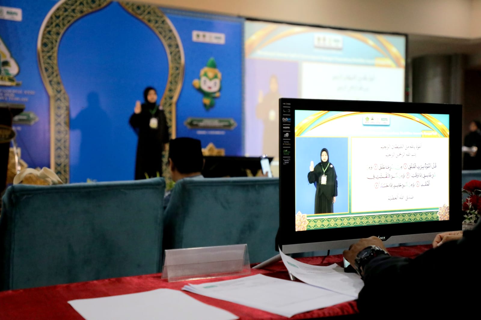 Tanpa Suara, Begini Peserta Tuli Baca Al-Qur’an pada Ajang MTQ Nasional