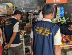Sidak di Sukosono Kedung, Tim Gabungan Sita 7.290 Batang Rokok Ilegal