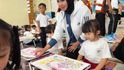CARA Jepara Kenalkan Wisata Bahari Sejak Dini, Anak PAUD Diajak Imajinasi Mewarnai