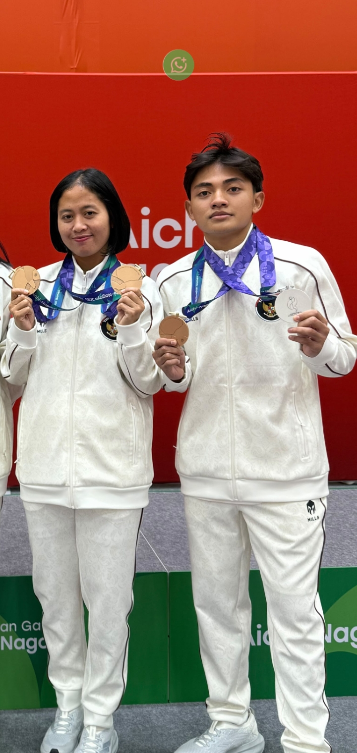 BIKIN BANGGA, Dua Atlet Sepak Takraw Jepara Ini Sumbang 4 Medali Asian Games 2026