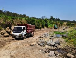 Langgar Aturan, Tambang Batu di Sungai Jlegong Distop, Sehari Capai 25 Rit