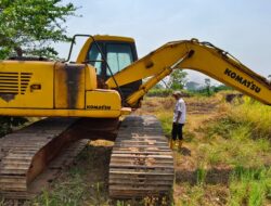 Pelaku Tambang Ilegal Kucing-kucingan, Kelabui Petugas Ekskavator Disembunyikan 