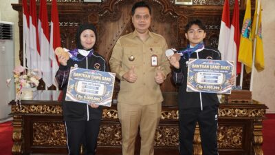 Atlet Sepak Takraw Asal Welahan Raih Medali Asian Games 2026, Bupati Witiarso Sambut Langsung
