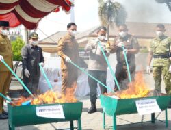 1,2 Kg Sabu Dimusnahkan, Jepara Perkuat Pencegahan Narkoba